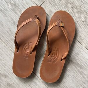 Rainbow Tan/Brown Premium Leather Sandals